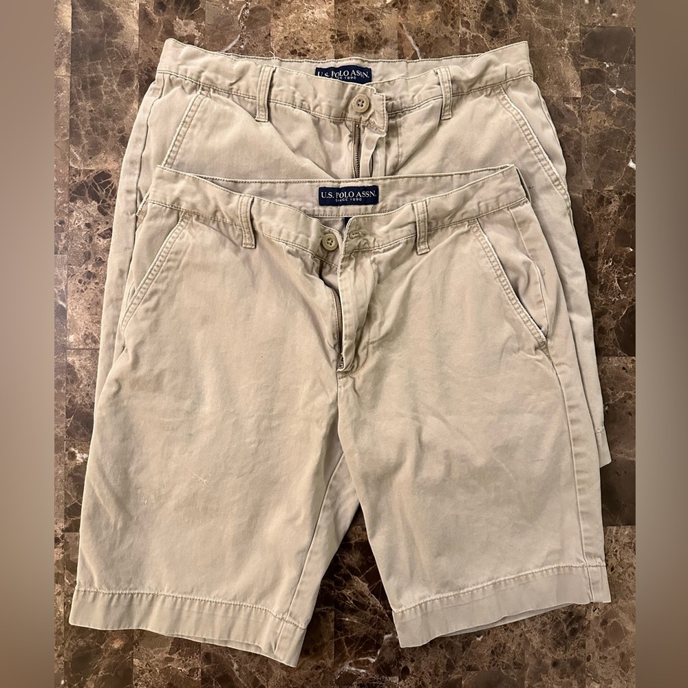 2 Pairs 32Waist Shorts by U.S. Polo Assn